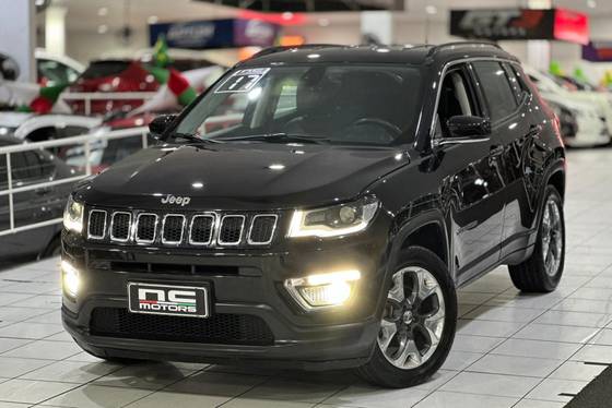 JEEP COMPASS 2.0 16V FLEX LIMITED AUTOMÁTICO JEEP COMPASS 2.0 16V FLEX LIMITED AUTOMÁTICO